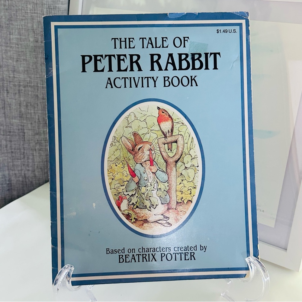 The Tale of Peter Rabbit Activity Book Vintage Paperback